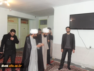 حضور حجت الاسلام و المسلمین  آقای جودکی اراکی مسئول محترم نهاد نمایندگی مقام معظم رهبری در دانشگاه فرهنگیان خراسان رضوی