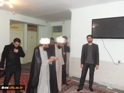 حضور حجت الاسلام و المسلمین  آقای جودکی اراکی مسئول محترم نهاد نمایندگی مقام معظم رهبری در دانشگاه فرهنگیان خراسان رضوی