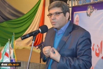 اشاره جناب آقای دکتر حسینی مدیرکل آموزش و پرورش خراسان رضوی به اهمیت جایگاه دانشگاه فرهنگیان در جلسه شورای اداری آموزش و پرورش تربت حیدریه