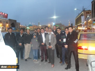 اردوی زیارتی ، سیاحتی فعالان کانون های دانشجویی مرکز آموزش عالی شهید رجایی تربت حیدریه