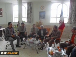 دیدار جمعی از مدرسان مرکز با سرپرست مرکز آموزش عالی شهید رجایی تربت حیدریه