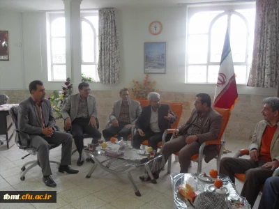 دیدار جمعی از مدرسان مرکز با سرپرست مرکز آموزش عالی شهید رجایی تربت حیدریه
