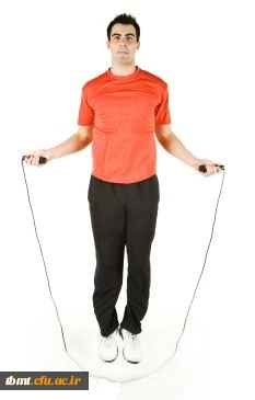 برگزاری مسابقه طناب زنی