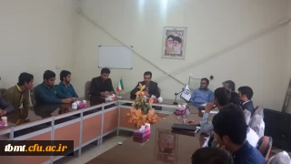 برگزاری جلسه هم اندیشی با نمایندگان دانشجویان خوابگاهها و نیروهای خدماتی در خصوص نظام آراستگی خوابگاهها و هفته خوابگاهها