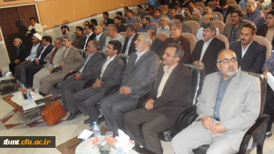 بازدید نماینده محترم شهرستان آقای دکتر خسروی و آقای دکتر مقتدایی  سخنگوی کمیسیون آموزش و تحقیقات مجلس شورای اسلامی و آقای دکتر کاظمی معاونت مدیر کل اداره آموزش و پرورش خراسان رضوی و آقای نیرویی معاونت مدیر کل و رئیس آموزش و پرورش تربت حیدریه از مرکز آموزش عالی شهید رجایی تربت حیدریه