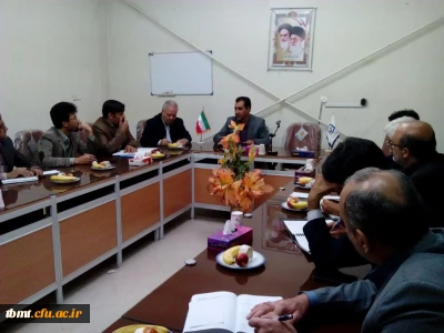 برگزاری نخستین جلسه توجیهی مربیان کارورزی مرکز آموزش عالی شهید رجایی تربت حیدریه در سال تحصیلی 95-94