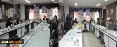 جلسه معاونین فرهنگی دانشگاههای تربت حیدریه