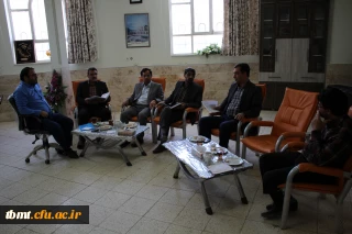 برگزاری جلسه داخلی مرکز آموزش عالی شهید رجایی تربت حیدریه با موضوع برنامه ریزی برای هفته معلم و نمایشگاه کتاب