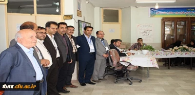 شرکت دانشجویان و کارکنان مرکز آموزش عالی شهید رجایی تربت حیدریه در مرحله دوم دهمین دوره انتخابات مجلس شورای اسلامی در پایگاه حاضر در مرکز