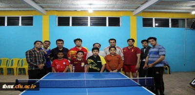 برگزاری مسابقات تنیس روی میز مرکز شهید رجایی تربت حیدریه به مناسبت بزرگداشت هفته مقام  معلم با حضور دانشجویان و مدرسان مرکز.