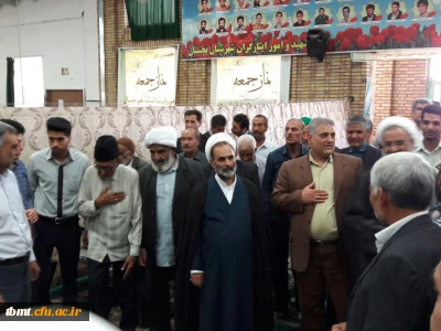 انتصاب استاد ارجمند مرکز آموزش عالی شهید رجایی تربت حیدریه ، جناب حجة الاسلام و المسلمین وحیدی به عنوان امام جمعه شهرستان بجستان