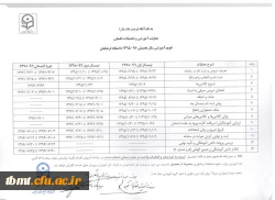 تقویم آموزشی 96-95