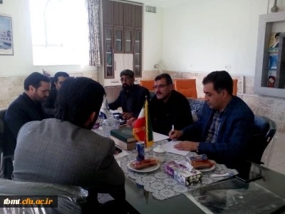 برگزاری نخستین جلسه مشترک هماهنگی سال تحصیلی 96-95 مسئولین مرکز آموزش عالی شهید رجایی تربت حیدریه و اداره آموزش و پرورش تربت حیدریه در خصوص اجرای طرح کارورزی در مدارس مجری کارورزی   ساعت 11 و 30 امروز یکشنبه هجدهم مهر95