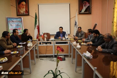 دومین جلسه اداری مرکز آموزش عالی شهید رجایی تربت حیدریه در ترم اول سال تحصیلی 95-94