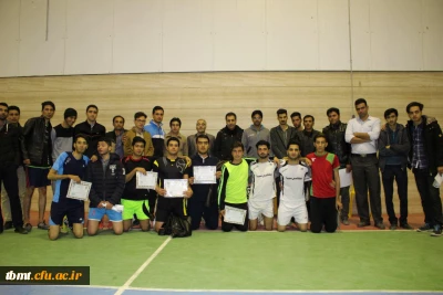 برگزاری فینال مسابقات فوتسال واحد شهید رجایی تربت حیدریه