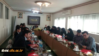 جلسه شورای مشورتی نمایندگان دانشجویان دانشگاه های فرهنگیان خراسان رضوی با حضور آقای رامین رحیمی به عنوان نماینده دانشجویان مرکز آموزش عالی شهید رجایی تربت حیدریه