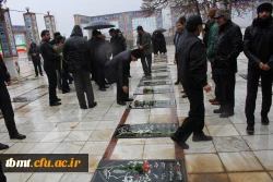 غبار روبی ازمزار شهدا