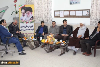 افتتاح کانون فرهنگی وهنری مسجد شهید  رجایی مرکزآموزش عالی شهرستان تربت حیدریه با حضور امام جمعه محترم شهرستان تربت حیدریه حجةالاسلام والمسلمین حاج اقای عصمتی