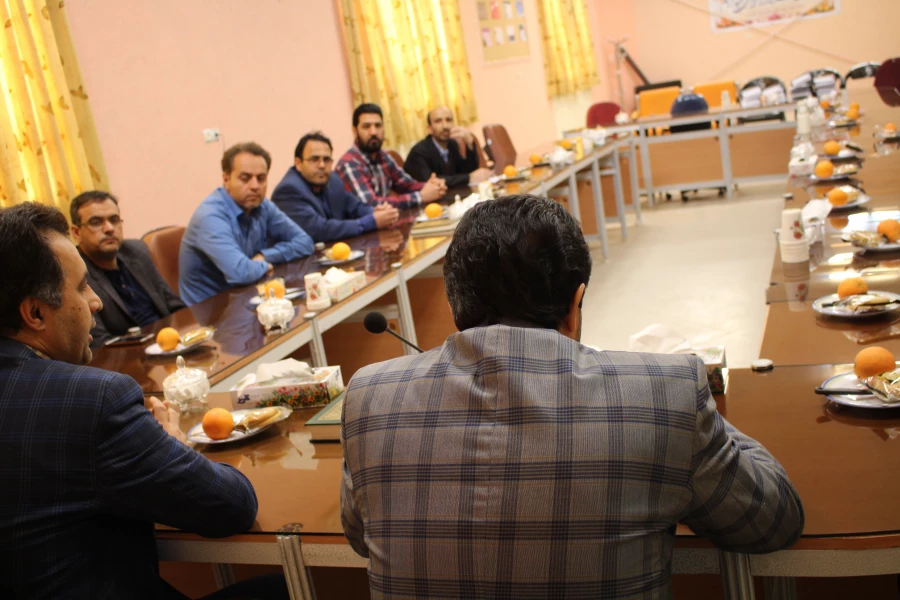 جلسه امور اداری