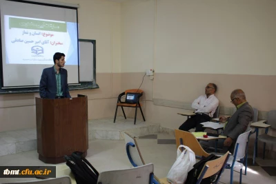 برگزاری مسابقه آیین سخنوری وقصه گویی با حضور استاد موسوی  در دانشگاه فرهنگیان واحد شهید رجایی تربت حیدریه