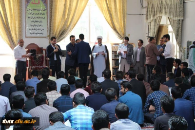 برگزاری مراسم بزرگداشت روز معلم واحد شهید رجایی تربت حیدریه درمحل مزار احمدبن موسی (96/2/12) همراه با برنامه های ورزشی وفرهنگی وتقدیر از دانشجویان فعال واحد وپذیرایی ویژه از دانشجو معلمان وهمکاران اداری مرکز