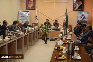 برگزاری برنامه تکریم از اساتید واحد شهید رجایی تربت حیدریه به مناسبت هفته معلم با حضور مسئولین و اساتید دانشگاه مورخه چهارشنبه 96/2/13