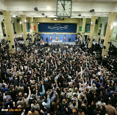 دیدار دانشجویان دانشگاه فرهنگیان واحد شهید رجایی تربت حیدریه با مقام معظم رهبری و بازدید از نمایشگاه کتاب  به مناسبت هفته معلم