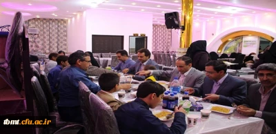 ضیافت افطاری کارکنان دانشگاه فرهنگیان ، واحد شهید رجایی تربت حیدریه دوشنبه 96/3/29