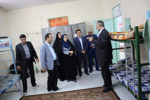 بازدید خوابگاه