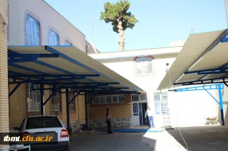 ساخت و      افتتاح پارکینگ خودروهای همکاران اداری واحد شهید رجایی تربت حیدریه