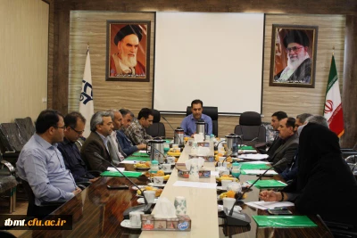 برگزاری جلسه استانی عاملین مالی  دانشگاه فرهنگیان خراسان رضوی به میزبانی واحد شهید رجایی تربت حیدریه