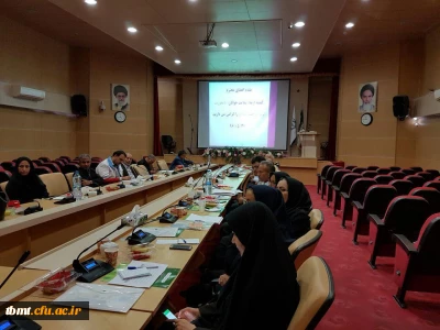 حضور کارشناس فرهنگی واحد شهید رجایی تربت حیدریه در جلسه هفته ازدواج وسلامت سالمندان شهرستان  تربت حیدریه مورخ  سه شنبه 96/5/31