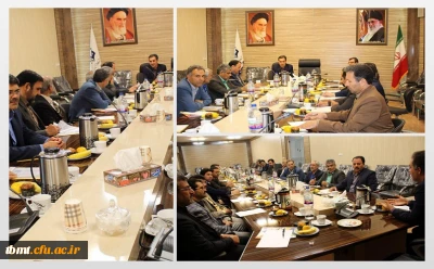 جلسه هماهنگی مسئولین دانشگاه فرهنگیان واحد شهید رجائی تربت حیدریه با مدیران مدارسی  که در برنامه کارورزی دانشجویان  با این واحد دانشگاهی همکاری می نمایند .مورخه دوشنبه 96/7/24 .