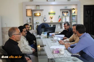 برگزاری جلسه  هم  اندیشی در خصوص مدارس وابسته به دانشگاه فرهنگیان  واحد شهید رجایی تربت حیدریه  مورخه شنبه  96/8/6