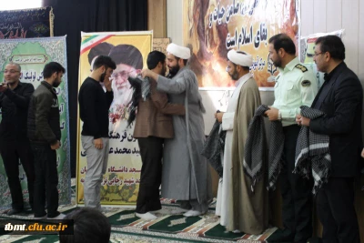 برگزاری مراسم عزاداری سرور و سالار شهیدان  وبدرقه دانشجویان  واحد شهید رجایی تربت حیدریه شرکت کننده در مراسم پیاده روی اربعین حسینی با حضور مسئولین شهرستانی واحد شهید رجایی تربت حیدریه مورخه دوشنبه 96/8/8