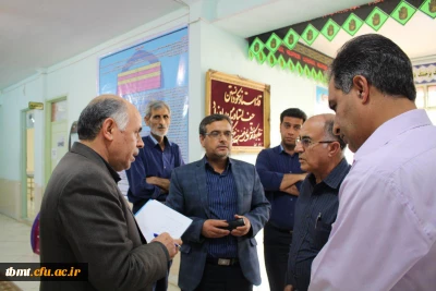 بازدید هیأت نظارت و ارزیابی آموزش عالی استان خراسان رضوی از دانشگاه فرهنگیان واحد شهید رجایی تربت حیدریه مورخ 10-8-96