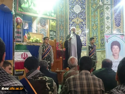 شرکت دانشجویان دانشگاه فرهنگیان واحد شهید رجایی تربت حیدریه در نماز جمعه مورخ 12-8-96