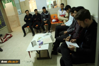 برگزاری جلسه  هم اندیشی شورای بسیج پایگاه شهید فاضلی  دانشگاه فرهنگیان واحد شهید رجایی تربت حیدریه درخصوص  برنامه های هفته بسیج وهمکاری با کانون هلال احمر درجمع آوری کمک به زلزله زدگان غرب کشور  مورخه 96/8/29