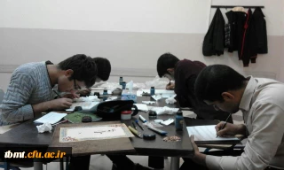 برگزاری کارگاه تخصصی خط برای دانشجویان