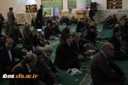 مراسم دهه فجر در مسجد جامع شهرستان