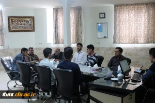 برگزاری جلسه انجمن ورزشی سرای دانشجویی  دانشگاه فرهنگیان واحد  شهید رجایی تربت حیدریه  جهت برنامه ریزی فعالیت های ورزشی  نیمسال دوم .(شنبه 96/11/28)