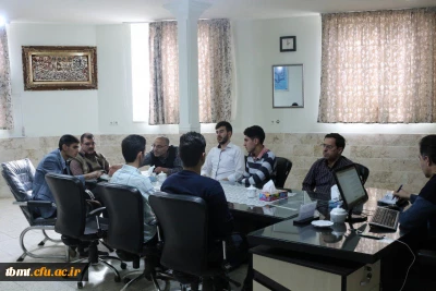 برگزاری جلسه انجمن ورزشی سرای دانشجویی  دانشگاه فرهنگیان واحد  شهید رجایی تربت حیدریه  جهت برنامه ریزی فعالیت های ورزشی  نیمسال دوم .(شنبه 96/11/28)