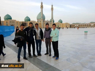 زیارت مسجد مقدس جمکران توسط دانشجویان اردوی راهیان نور دانشگاه فرهنگیان واحد شهید رجایی تربت حیدریه (جمعه 96/12/18 )
