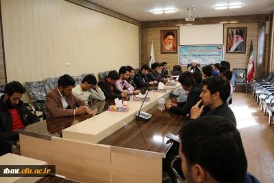 برگزاری جلسه فرهنگی دانشگاه فرهنگیان واحد شهید رجایی تربت حیدریه با موضوع بصیرت دینی و پاسخگویی به شبهات دینی دوشنبه 20_1_97. کارشناس مذهبی : حجت الاسلام محمد پور