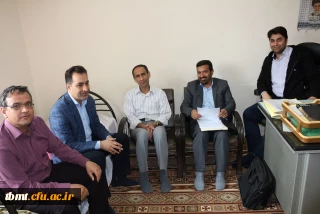 بررسی مسائل وبرنامه های رفاهی ،فرهنگی واجتماعی  سرای دانشجویی دانشگاه فرهنگیان واحد شهید رجایی تربت حیدریه با حضور جناب آقای دکتر مشکاتی مسئول ارزیابی مدیریت امور استانی خراسان رضوی 97/1/27