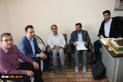 بررسی مسائل وبرنامه های رفاهی ،فرهنگی واجتماعی  سرای دانشجویی دانشگاه فرهنگیان واحد شهید رجایی تربت حیدریه با حضور جناب آقای دکتر مشکاتی مسئول ارزیابی مدیریت امور استانی خراسان رضوی 97/1/27