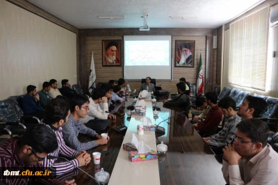 برگزاری جلسه ساعت فرهنگی دانشگاه فرهنگیان واحد شهید رجایی تربت حیدریه با موضوع روانشناسی وآداب تغذیه از منظر روایات وفرهنگ دینی .97/2/10