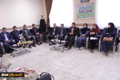 بازدید کارشناسان و استادان واحد شهید رجایی تربت حیدریه از مدارس طرح کارورزی و تقدیر و تشکر از مدیر و معلمان طرح کارورزی و عرض تبریک به آنها به مناسبت هفته بزرگداشت مقام معلم  16_2_97