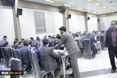 تقدیر و تشکر و پذیرایی از اساتید دانشگاه فرهنگیان واحد شهید رجایی تربت حیدریه و همکاران و مدیران مدارسی که در طرح کارورزی با دانشگاه فرهنگیان همکاری می نمایند ، به مناسبت هفته بزرگداشت مقام استاد ومعلم 16_2_97