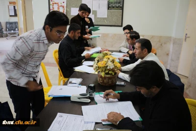ثبت نام دانشجویان جدید الورود واحد شهید رجایی تربت حیدریه شنبه 31 شهریور 97